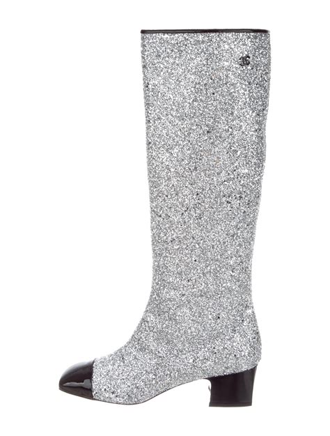 chanel glitter boots price|Chanel shoes for women.